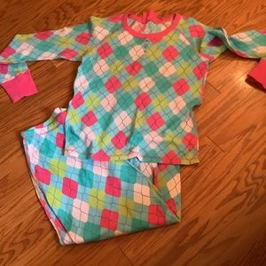 Sonoma Bright Argyle Pajamers